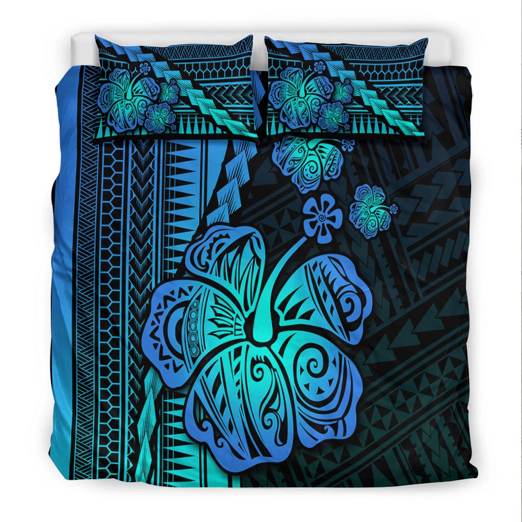 Polynesian Hibiscus Bedding Set Hawaiian Style No.2 LT6