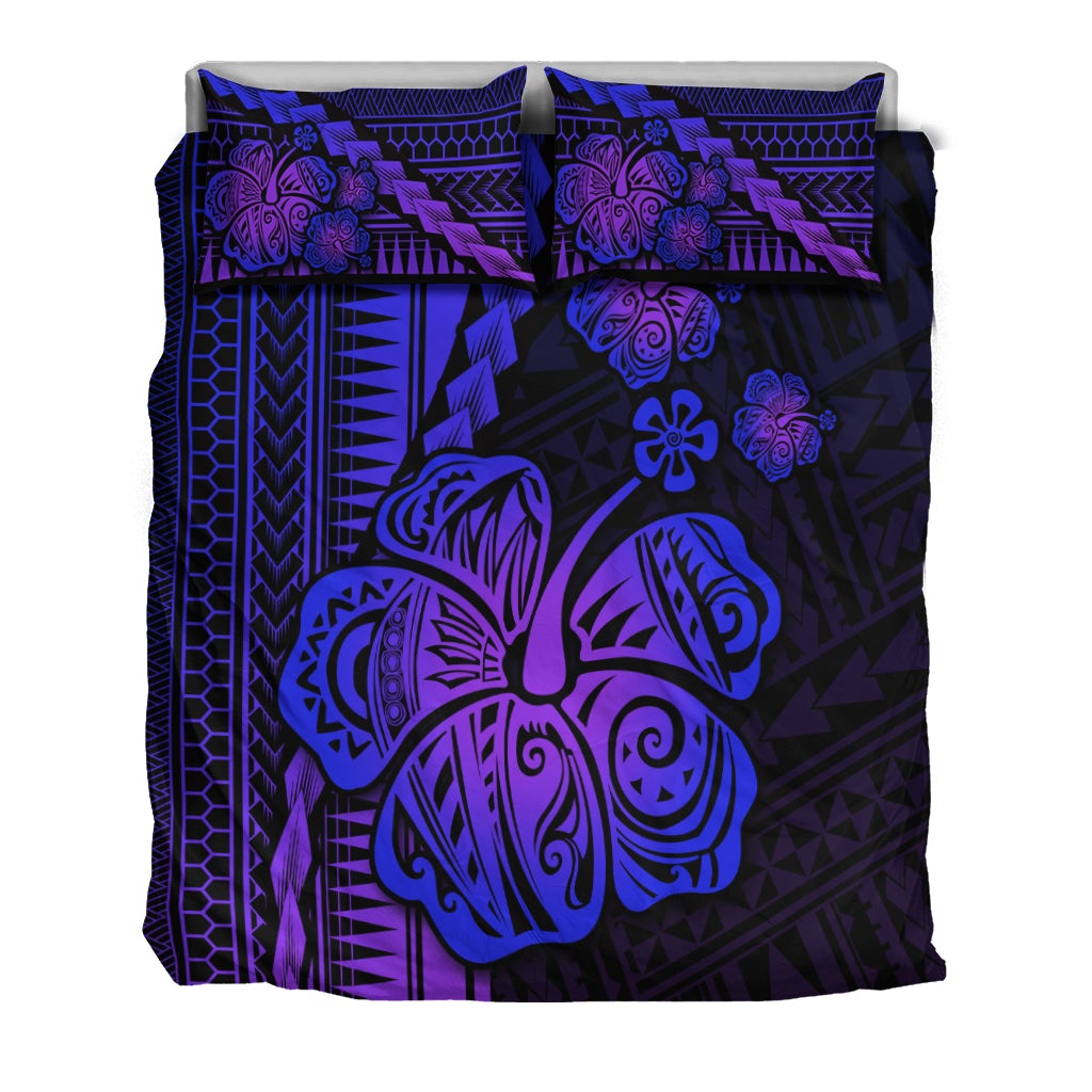 Polynesian Hibiscus Bedding Set Hawaiian Style No.3 LT6