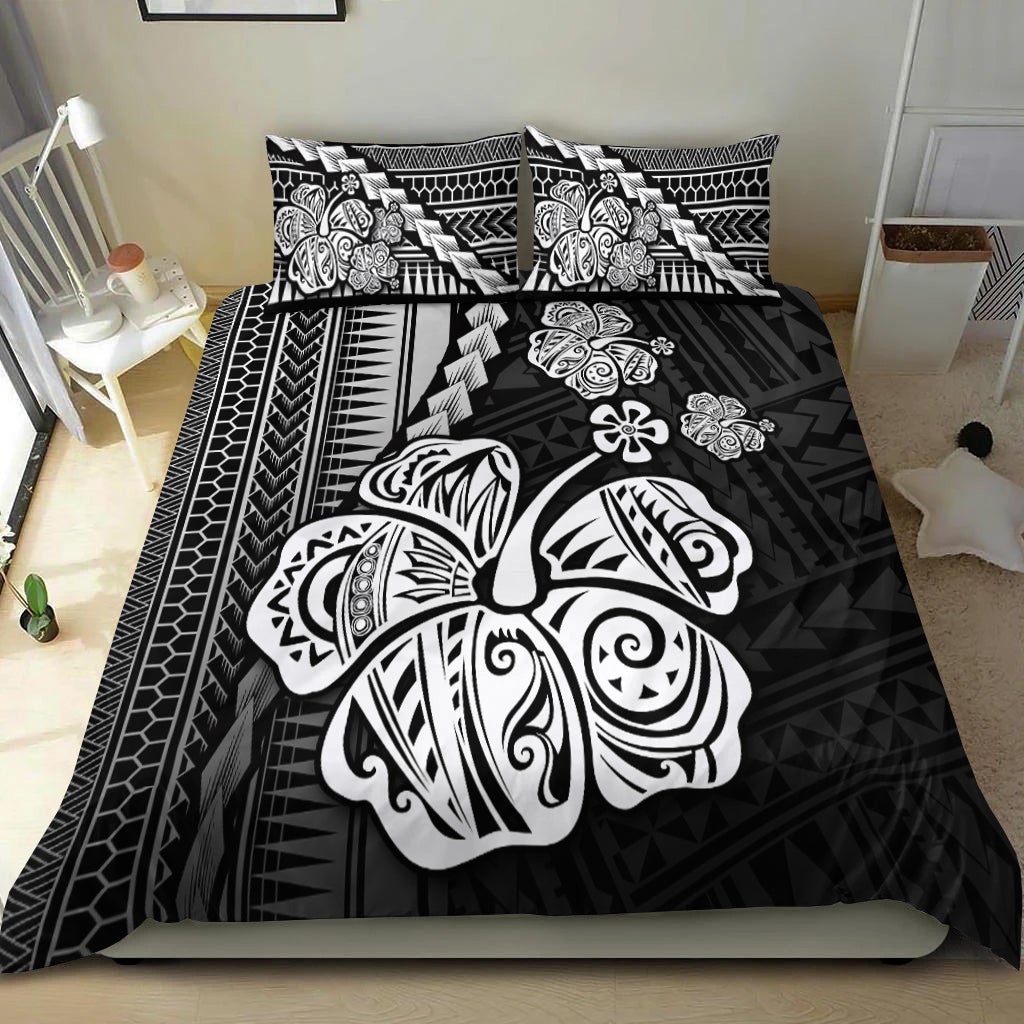 Polynesian Hibiscus Bedding Set Hawaiian Style No.4 LT6