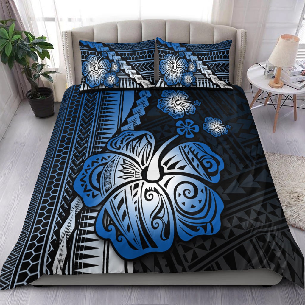 Polynesian Hibiscus Bedding Set Hawaiian Style No.5 LT6