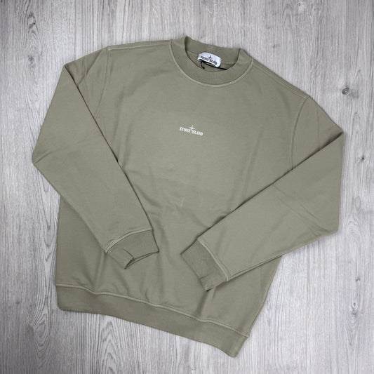 Stone Island Printed Sweatshirt - Desert
