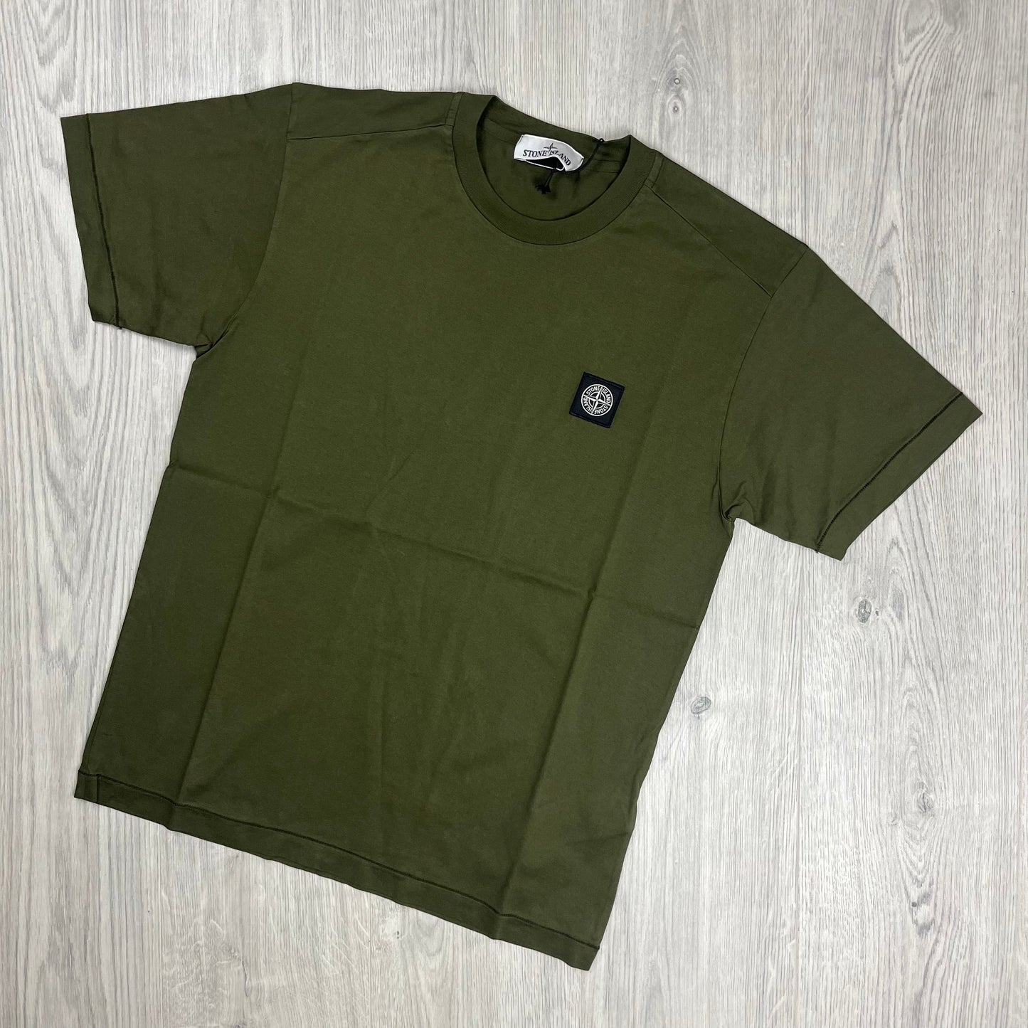 Stone Island Patch T-Shirt - Military