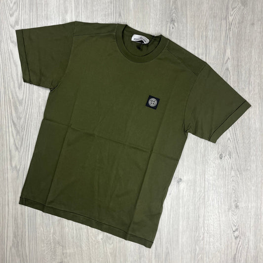 Stone Island Patch T-Shirt - Military