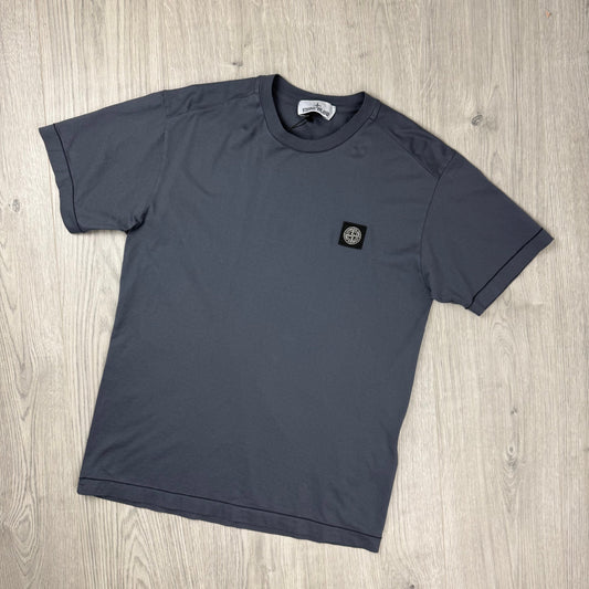 Stone Island Patch T-Shirt - Blue Grey
