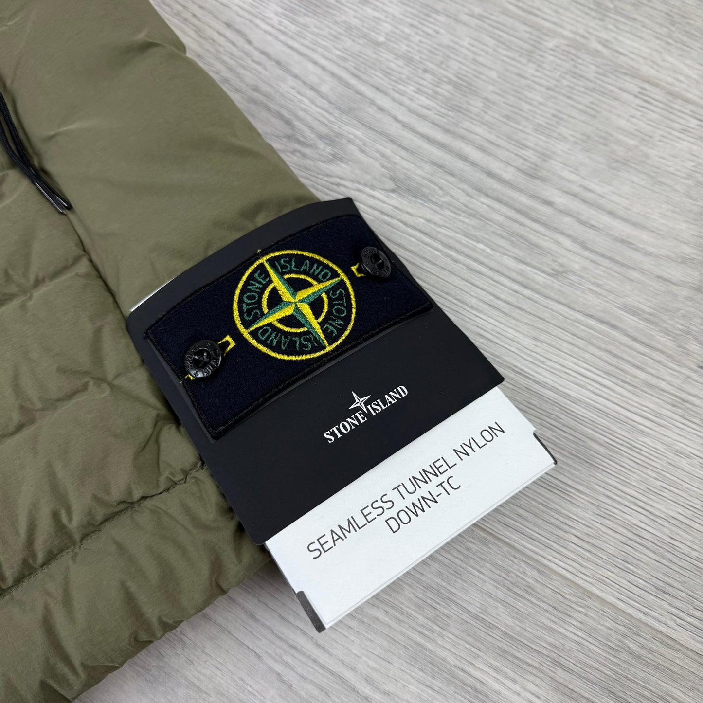 Stone Island Seamless Down Gilet - Military