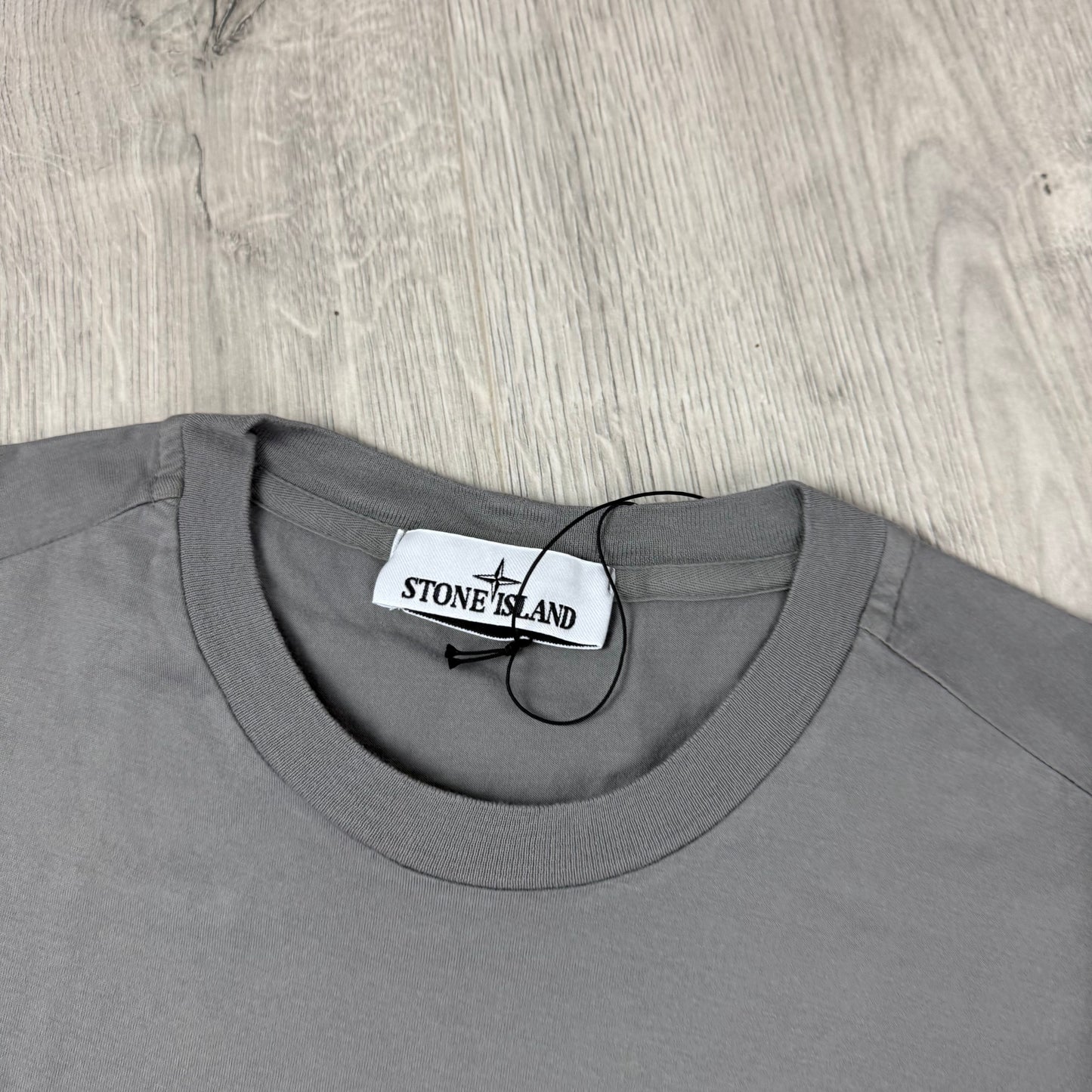 Stone Island Patch T-Shirt - Cement