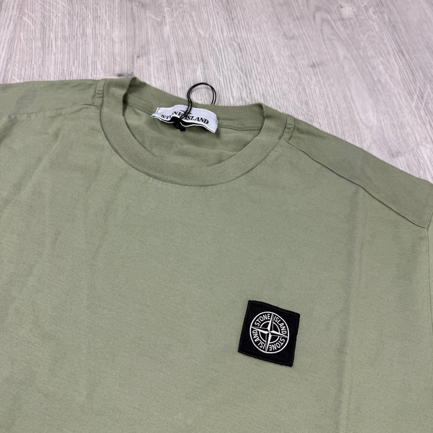 Stone Island Patch T-Shirt - Sage