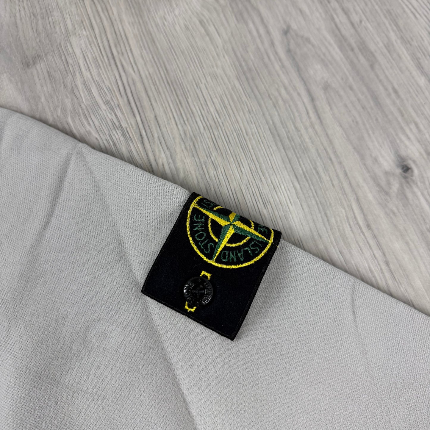 Stone Island Zip Sweatshirt - Pearl Grey