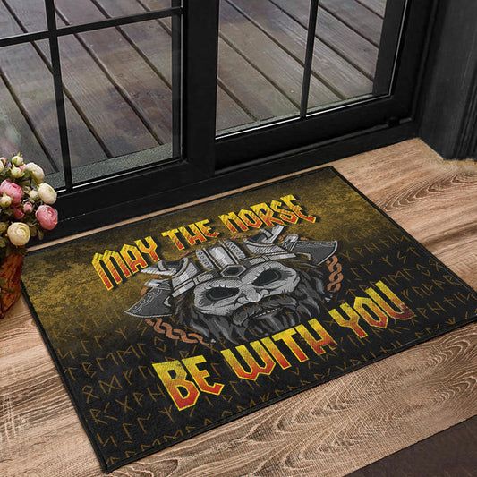 Viking Door Mat May The Norse Be With You Door Mat RLT12