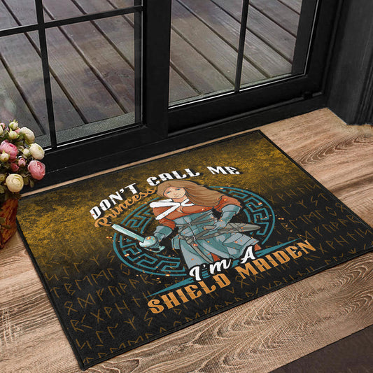Viking Door Mat Im A Shield Maiden Door Mat RLT12