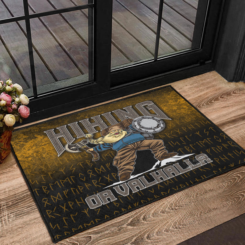 Viking Door Mat Hiking or Valhalla Door Mat RLT12