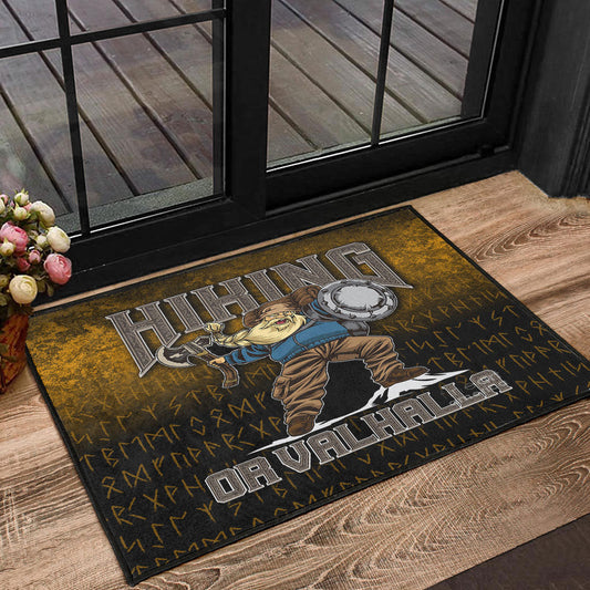 Viking Door Mat Hiking or Valhalla Door Mat RLT12