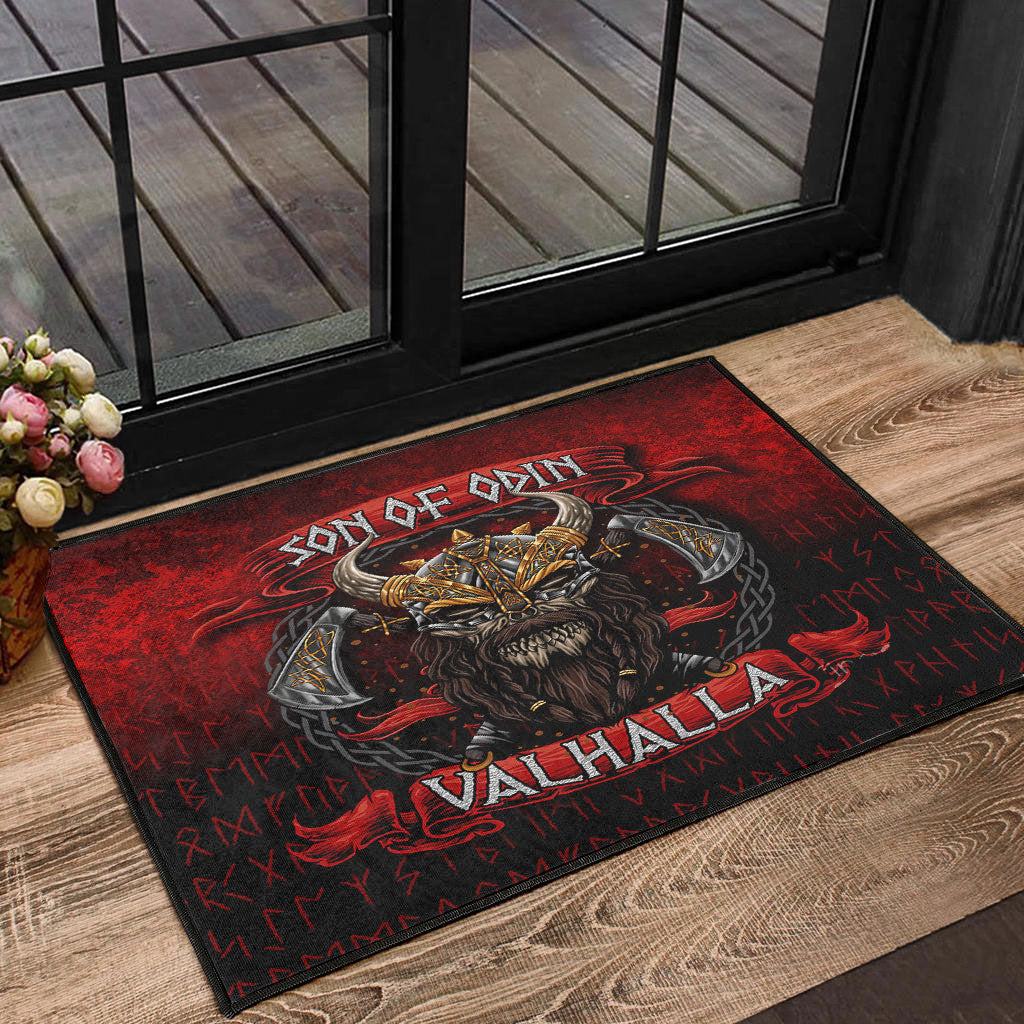 Viking Door Mat Son of Odin Valhalla Door Mat RLT12
