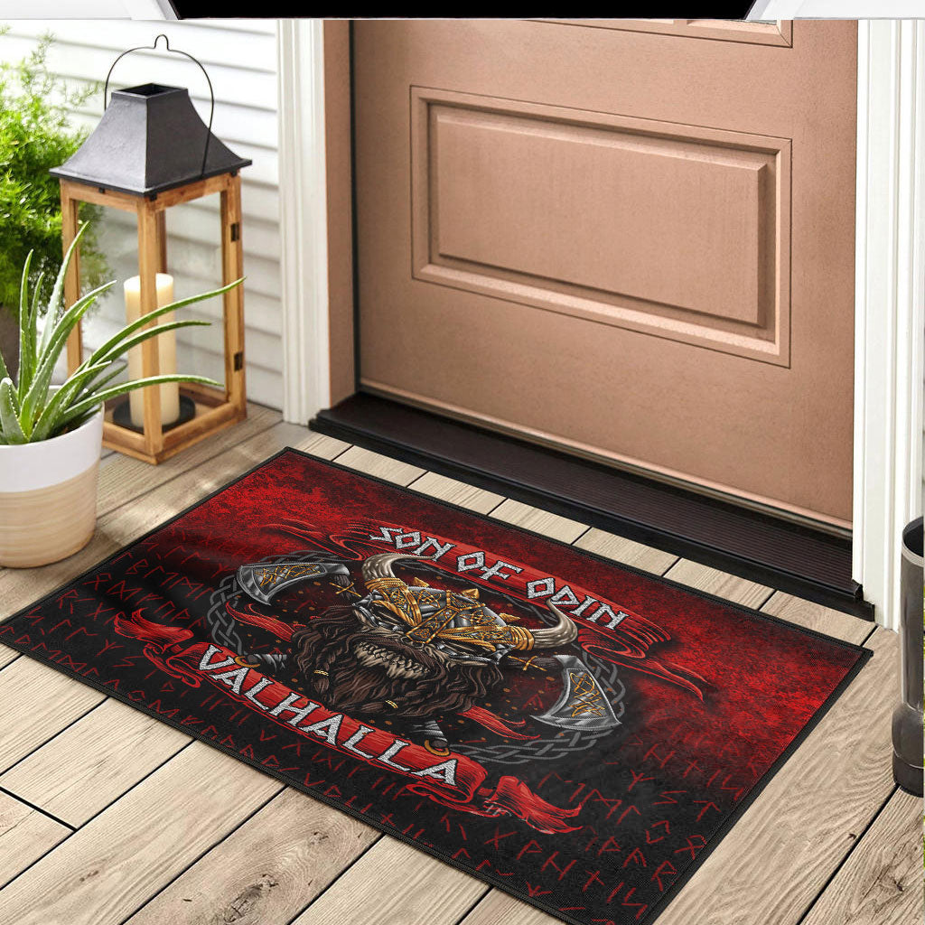 Viking Door Mat Son of Odin Valhalla Door Mat RLT12