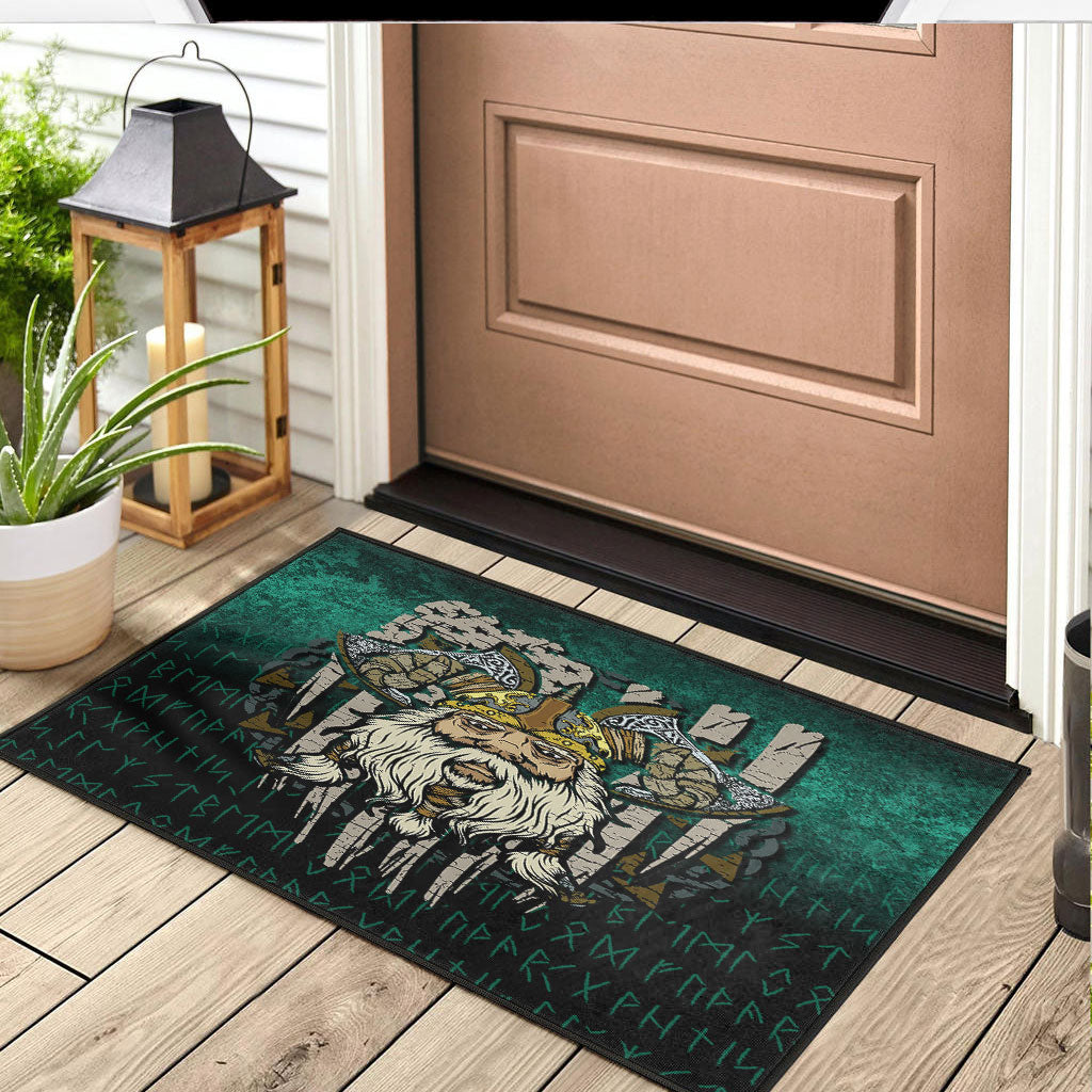 Viking Door Mat America Odin Door Mat RLT12