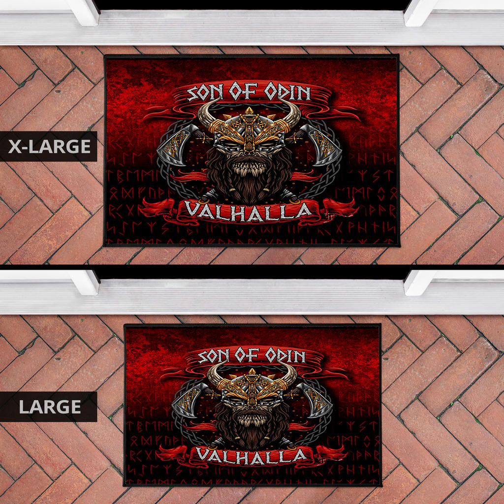 Viking Door Mat Son of Odin Valhalla Door Mat RLT12