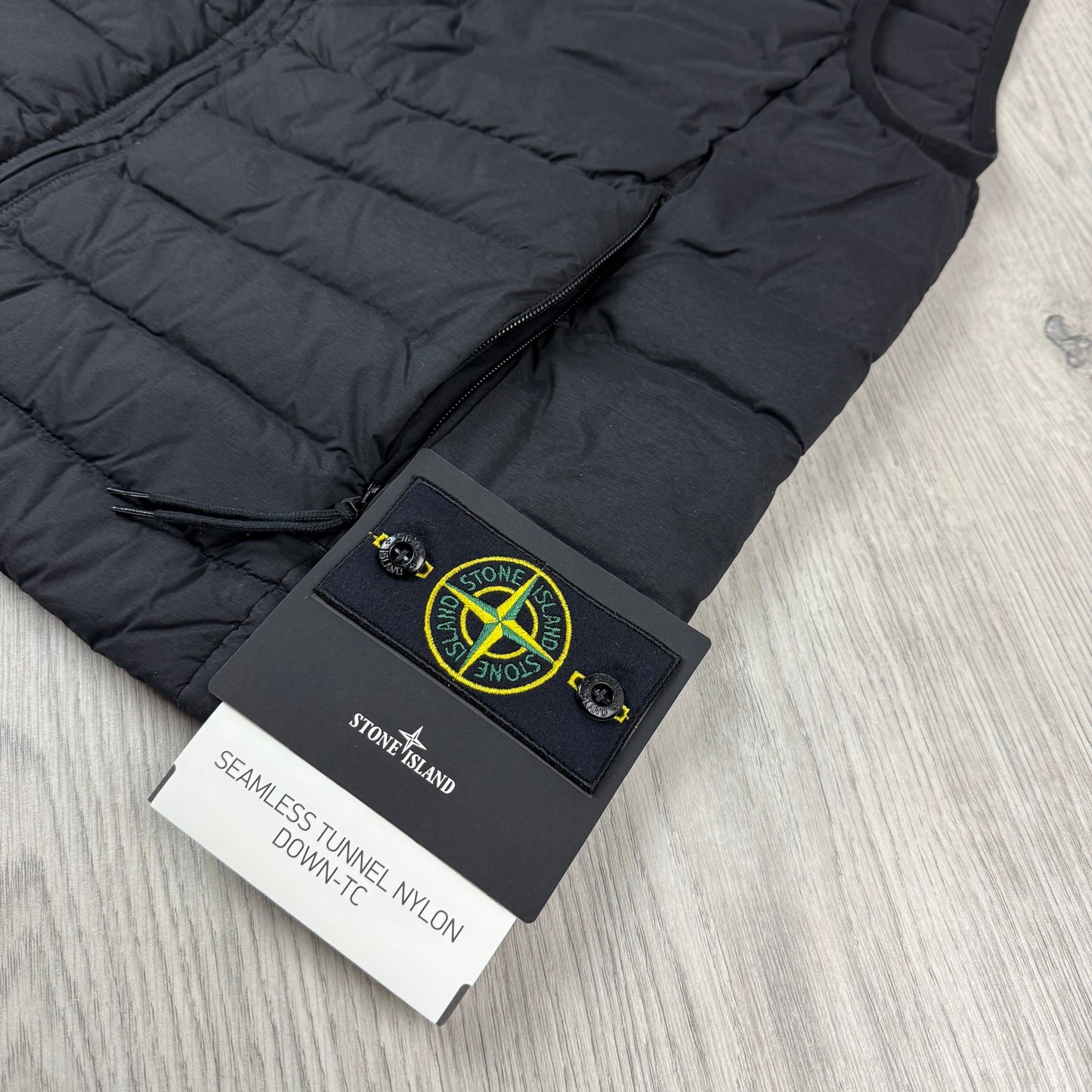 Stone Island Seamless Down Gilet - Black