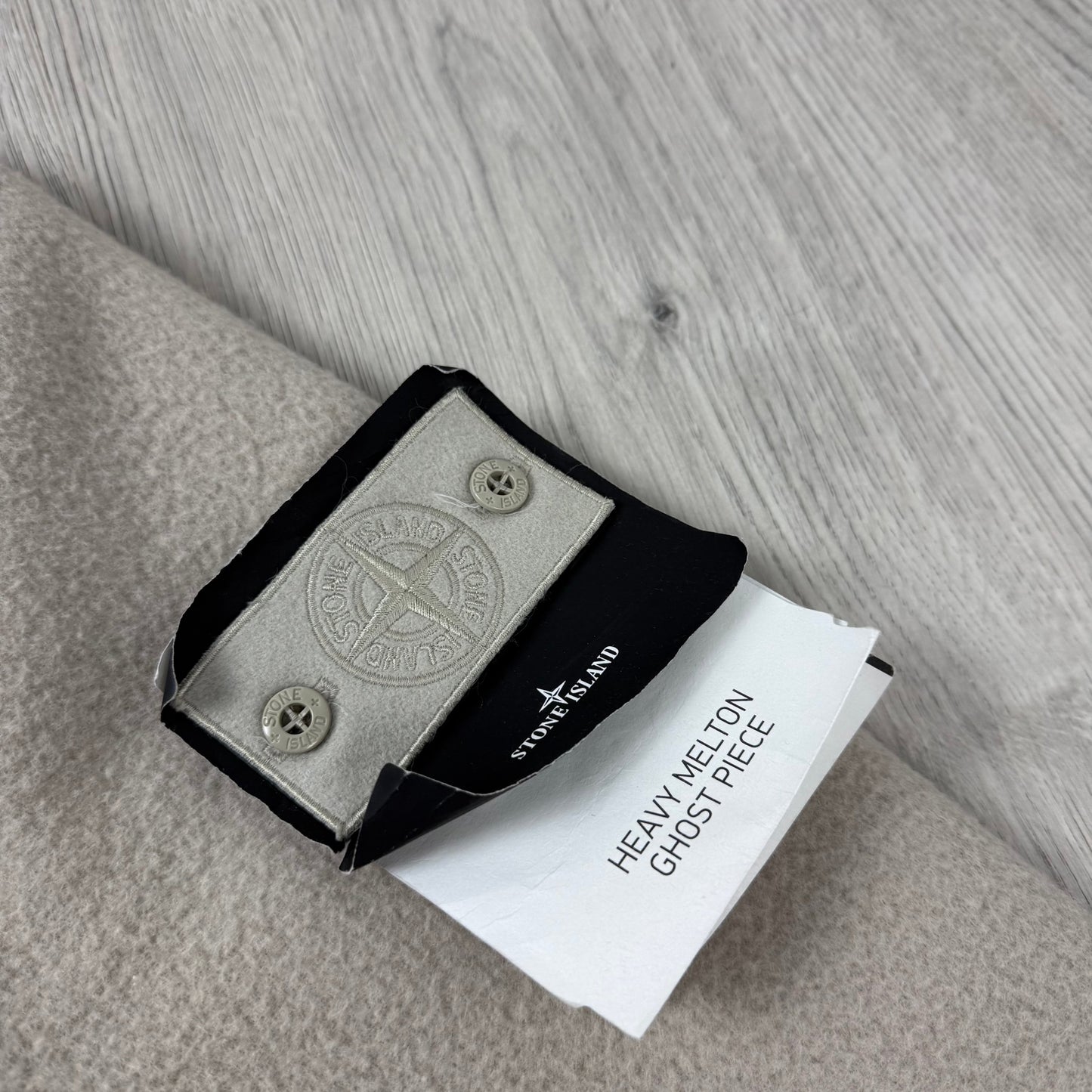 Stone Island Ghost Melton Jacket - Beige