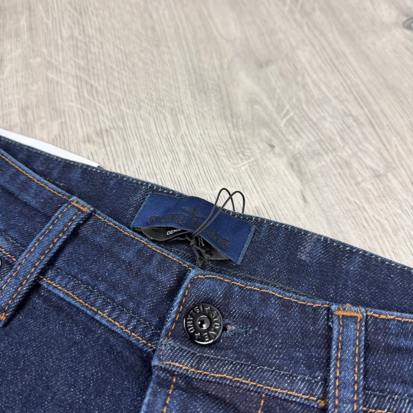 Stone Island Slim Denim Jeans - Indigo Rinsed