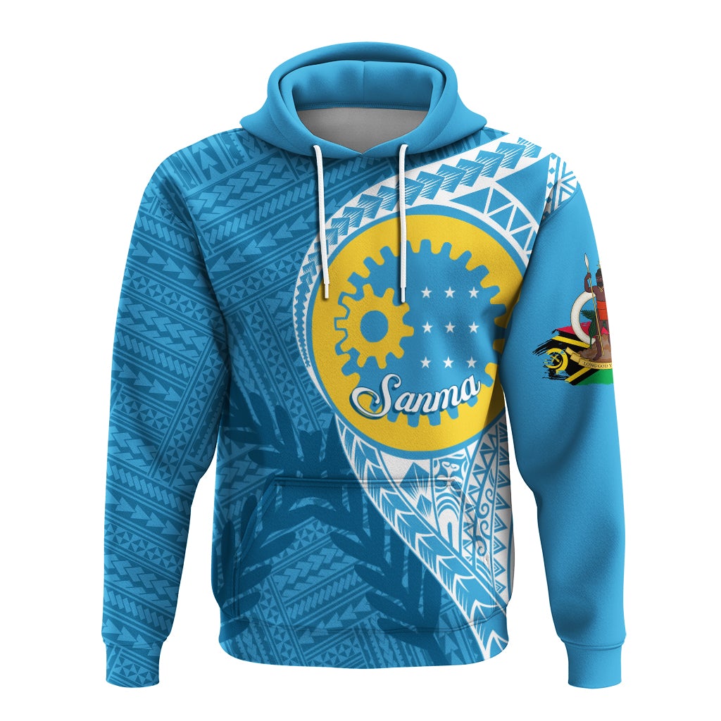 Custom Vanuatu Sanma Province Hoodie Sanma Emblem LT7