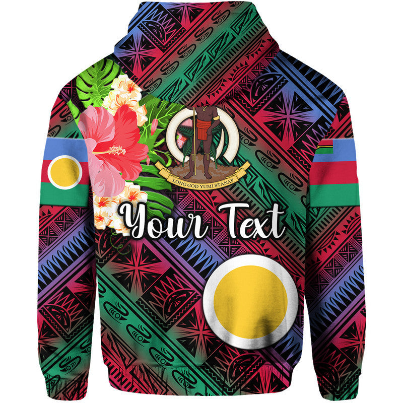 Custom Vanuatu Shefa Hoodie Independence Be Proud LT8
