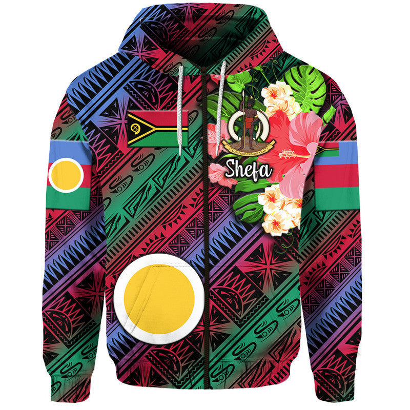 Custom Vanuatu Shefa Hoodie Independence Be Proud LT8