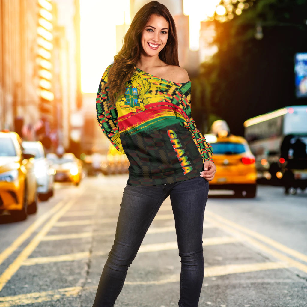 Ghana Off Shoulder Sweater LT6