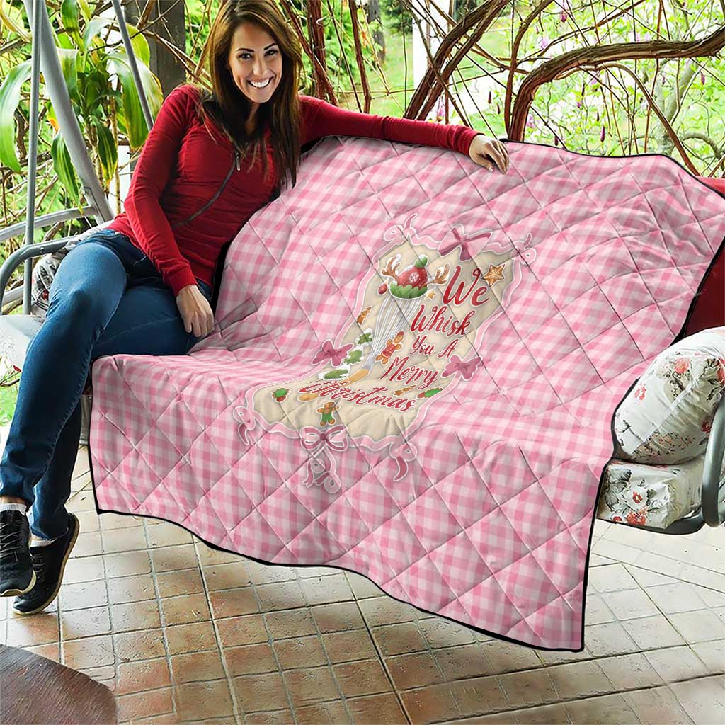 We Whisk You A Merry Christmas Quilt Cute Style DT05