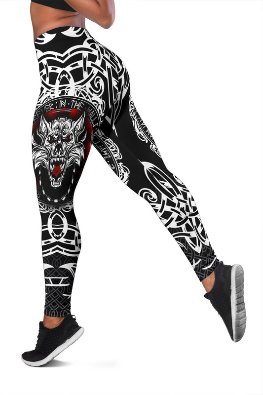 Viking Leggings, Fenrir Wolf RLT12