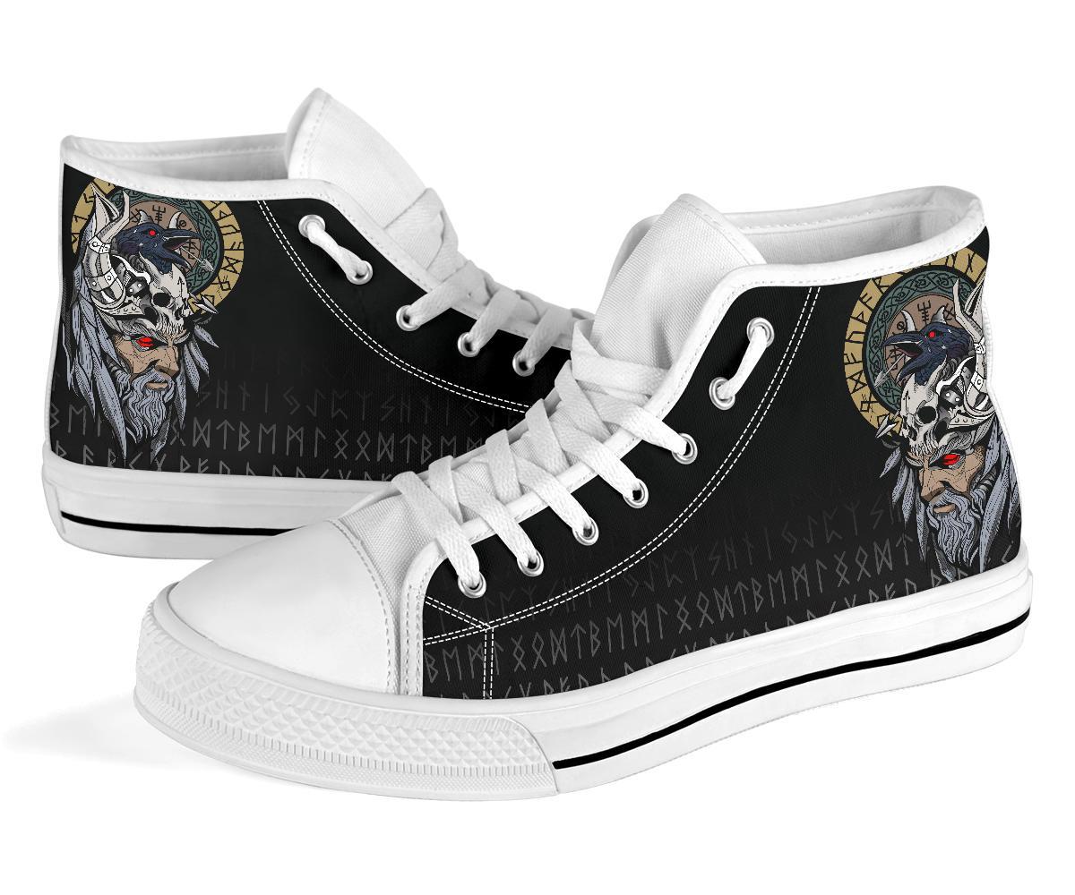 Viking Odin Raven High Top Shoes RLT12