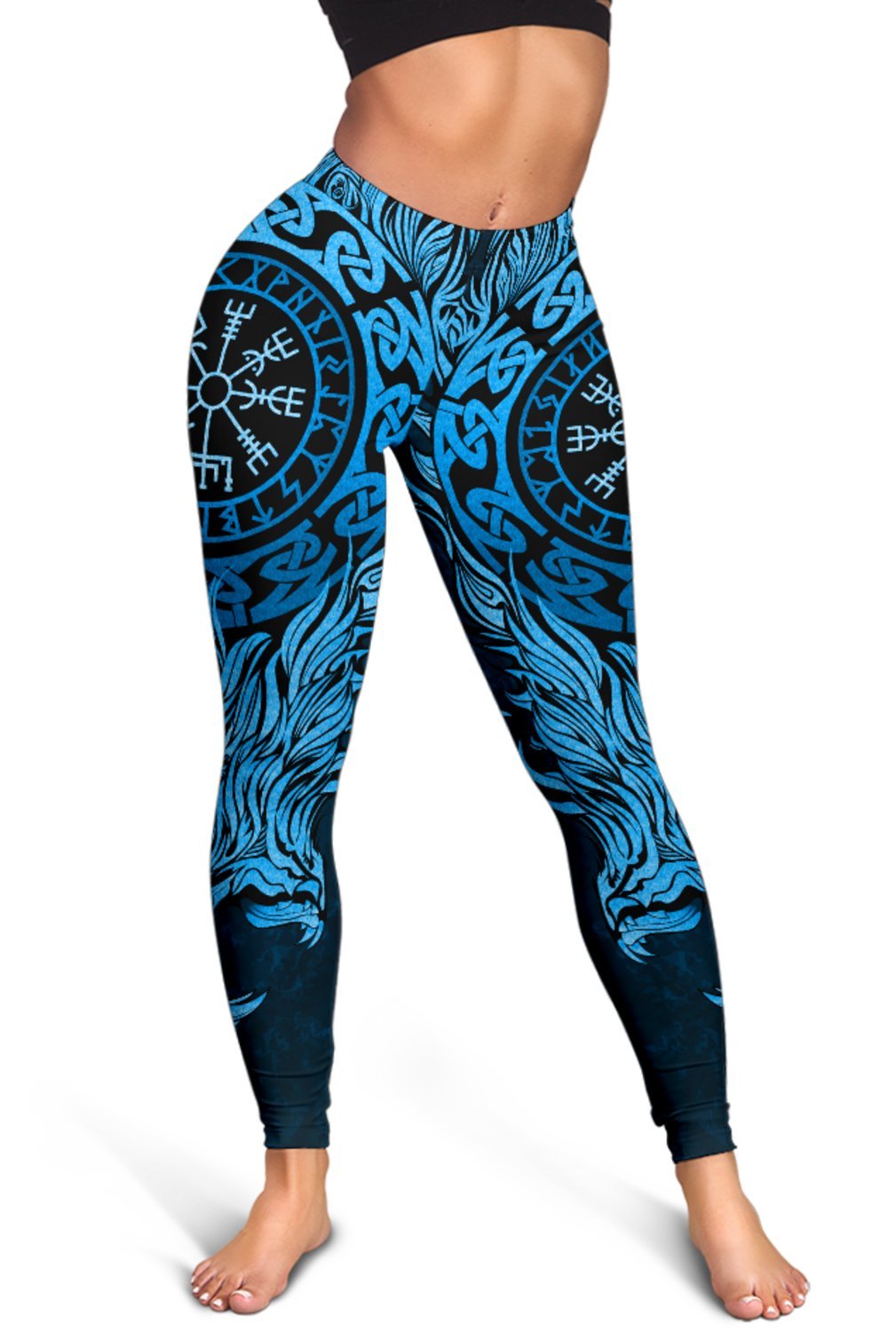 Viking Leggings, Fenrir Wolf RLT12