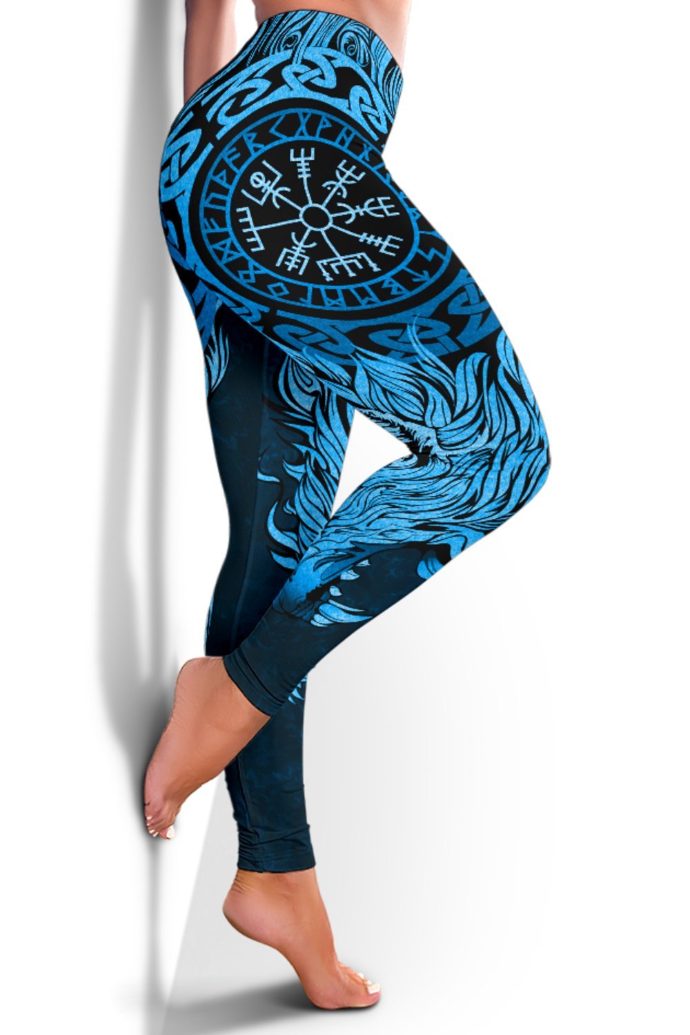 Viking Leggings, Fenrir Wolf RLT12
