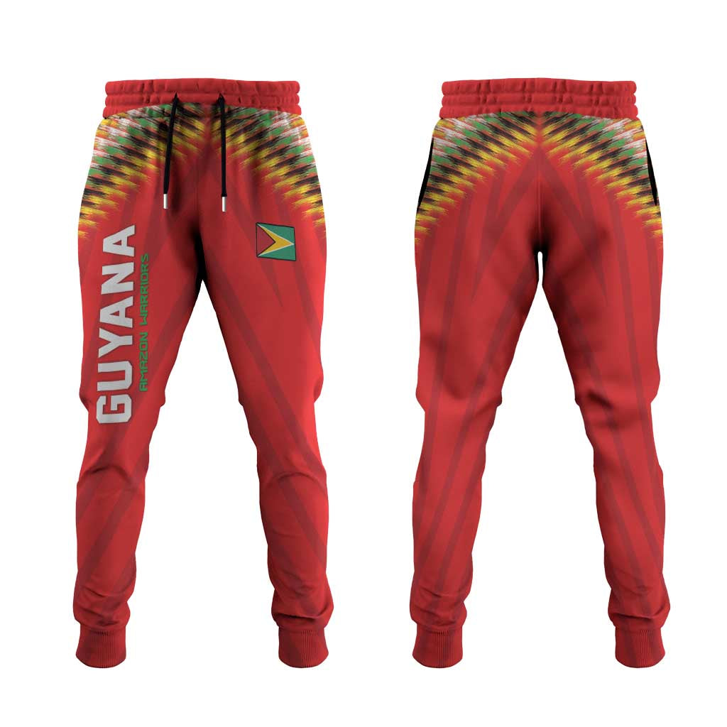 Guyana Cricket Jogger Pants Go Amazon Warriors LT05