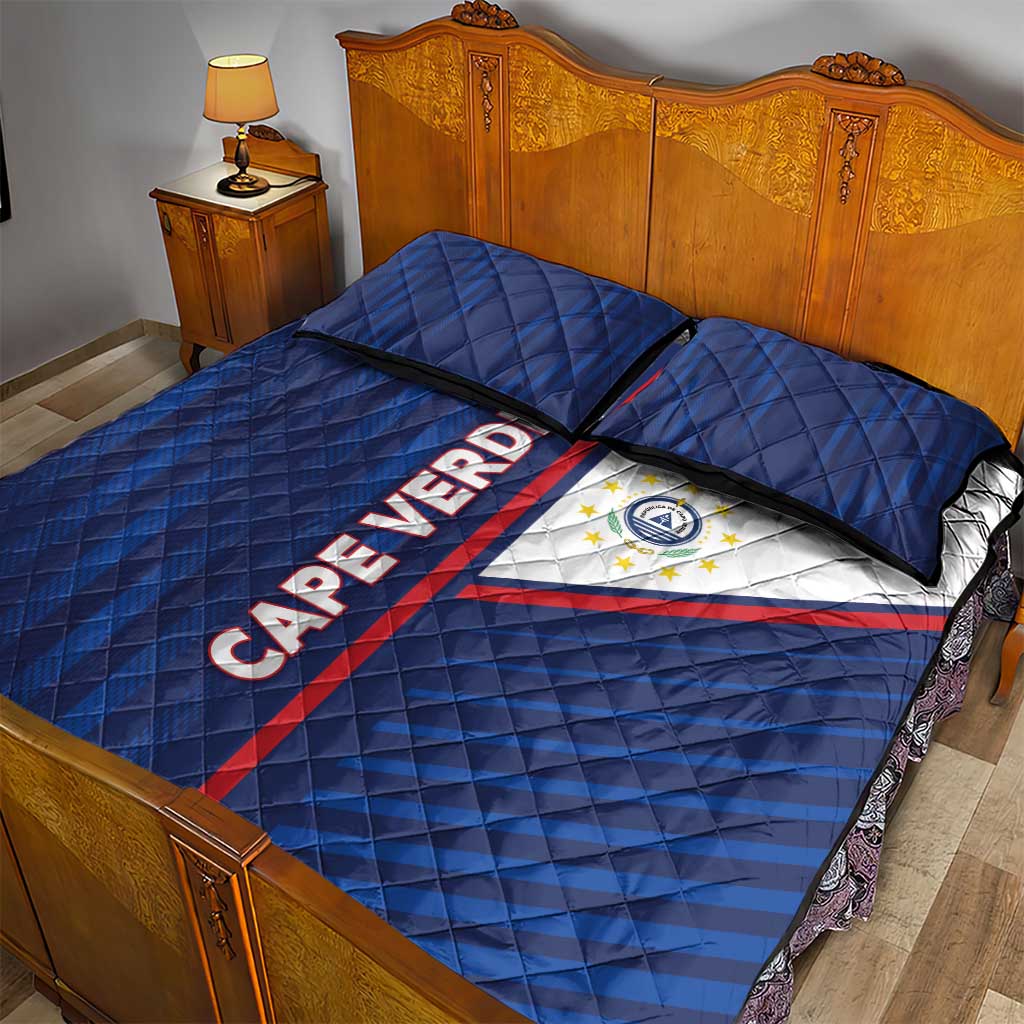 Cape Verde Football Quilt Bed Set Unique Style LT05