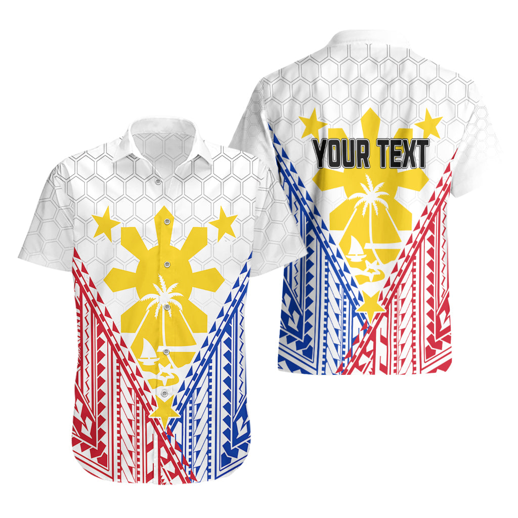 Personalised Philippines Mix Guam Hawaiian Shirt Filipino Flag Style LT7