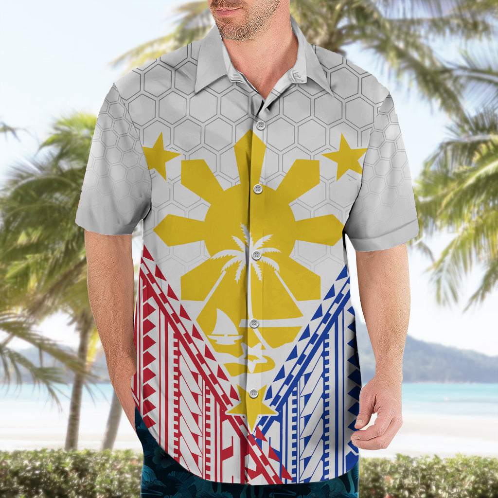 Personalised Philippines Mix Guam Hawaiian Shirt Filipino Flag Style LT7