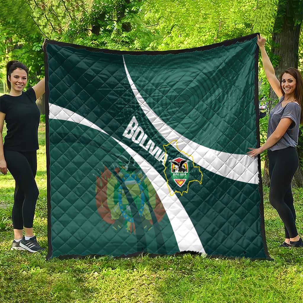 Bolivia Football Quilt La Verde Sporty Curves Style LT14
