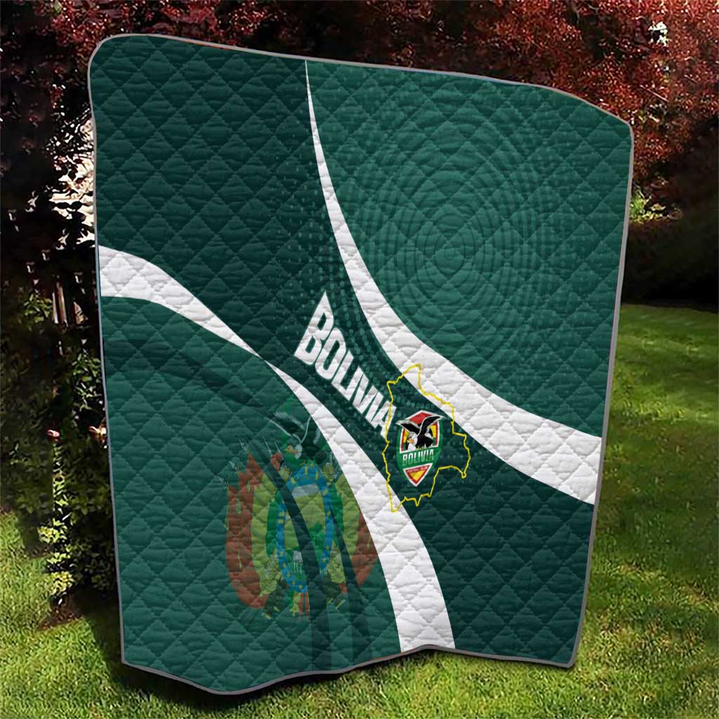 Bolivia Football Quilt La Verde Sporty Curves Style LT14