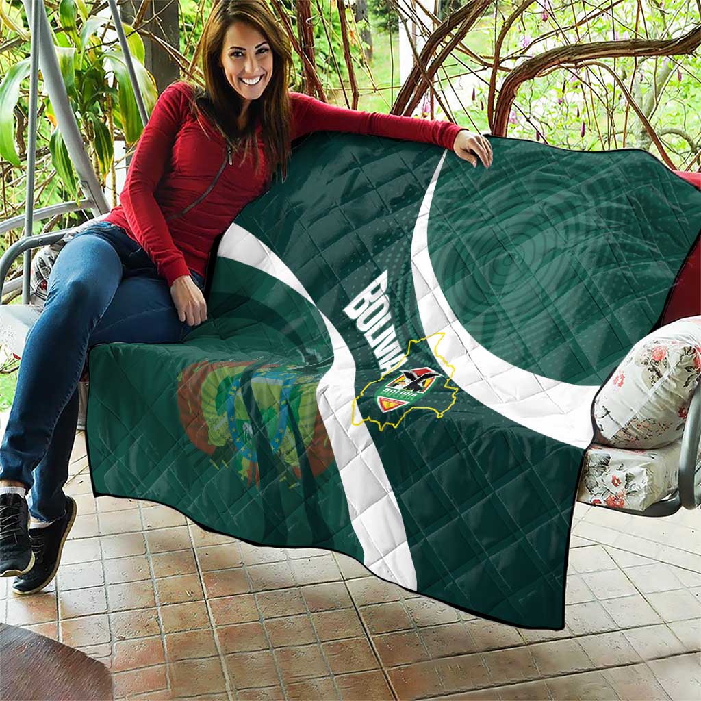 Bolivia Football Quilt La Verde Sporty Curves Style LT14