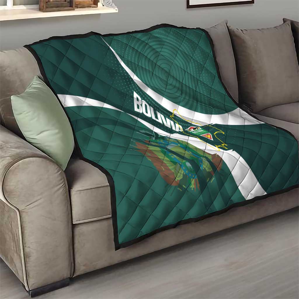 Bolivia Football Quilt La Verde Sporty Curves Style LT14