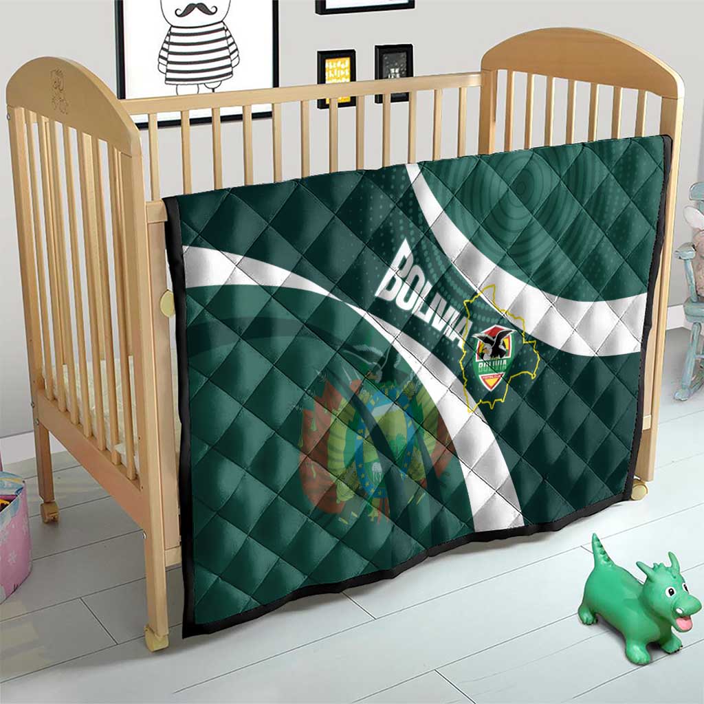 Bolivia Football Quilt La Verde Sporty Curves Style LT14