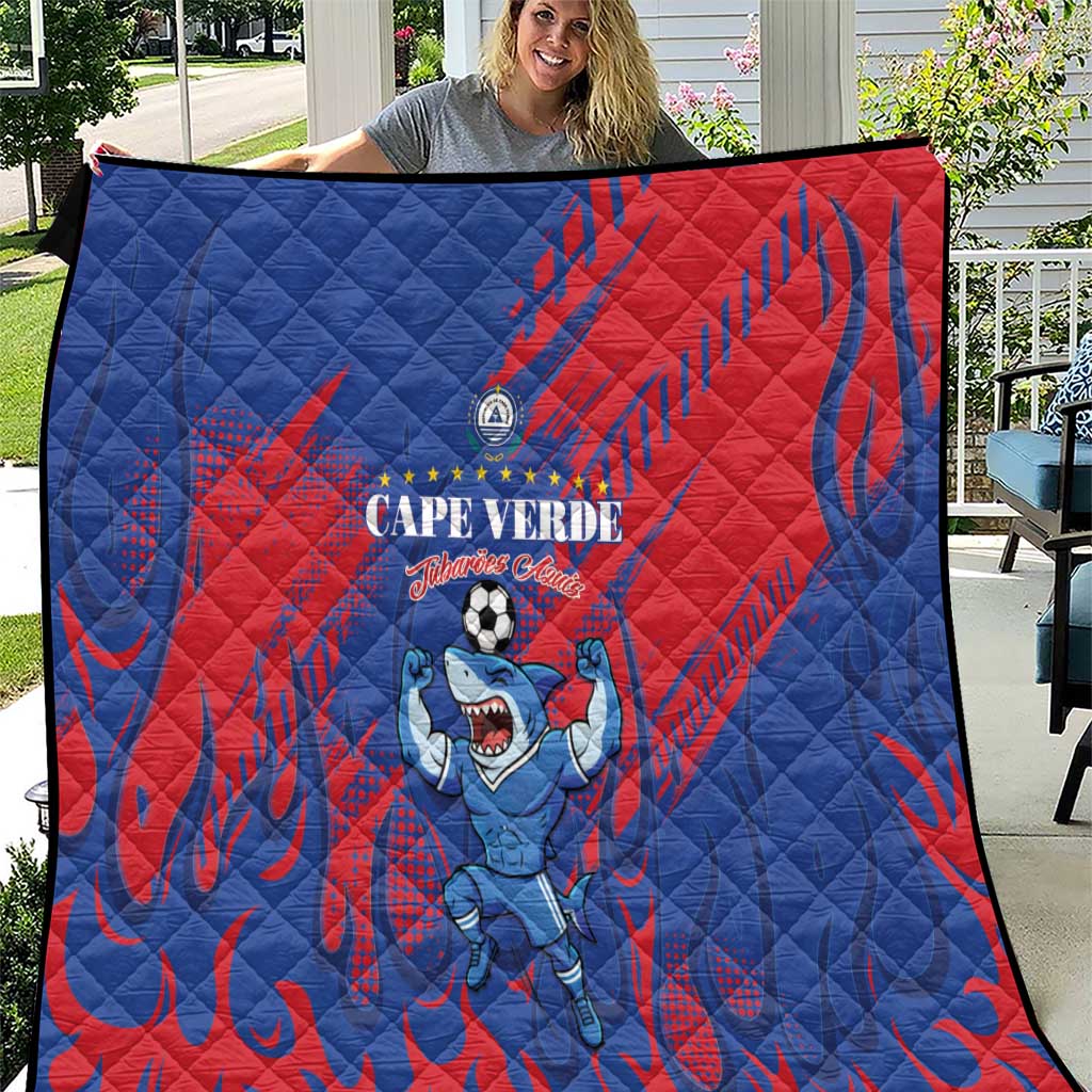 Cape Verde Football Quilt One Team One Victory LT15