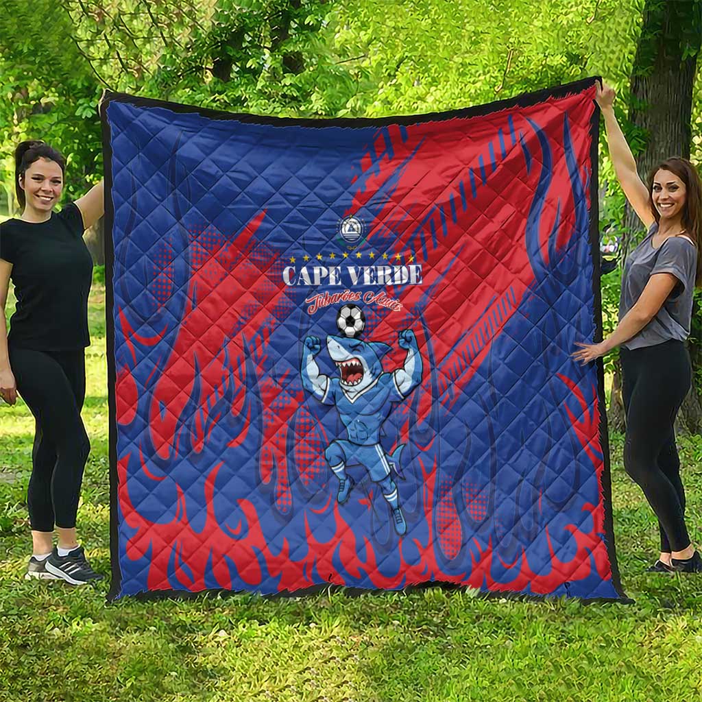 Cape Verde Football Quilt One Team One Victory LT15