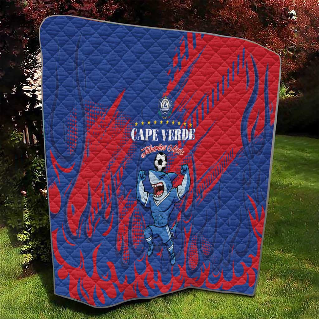 Cape Verde Football Quilt One Team One Victory LT15
