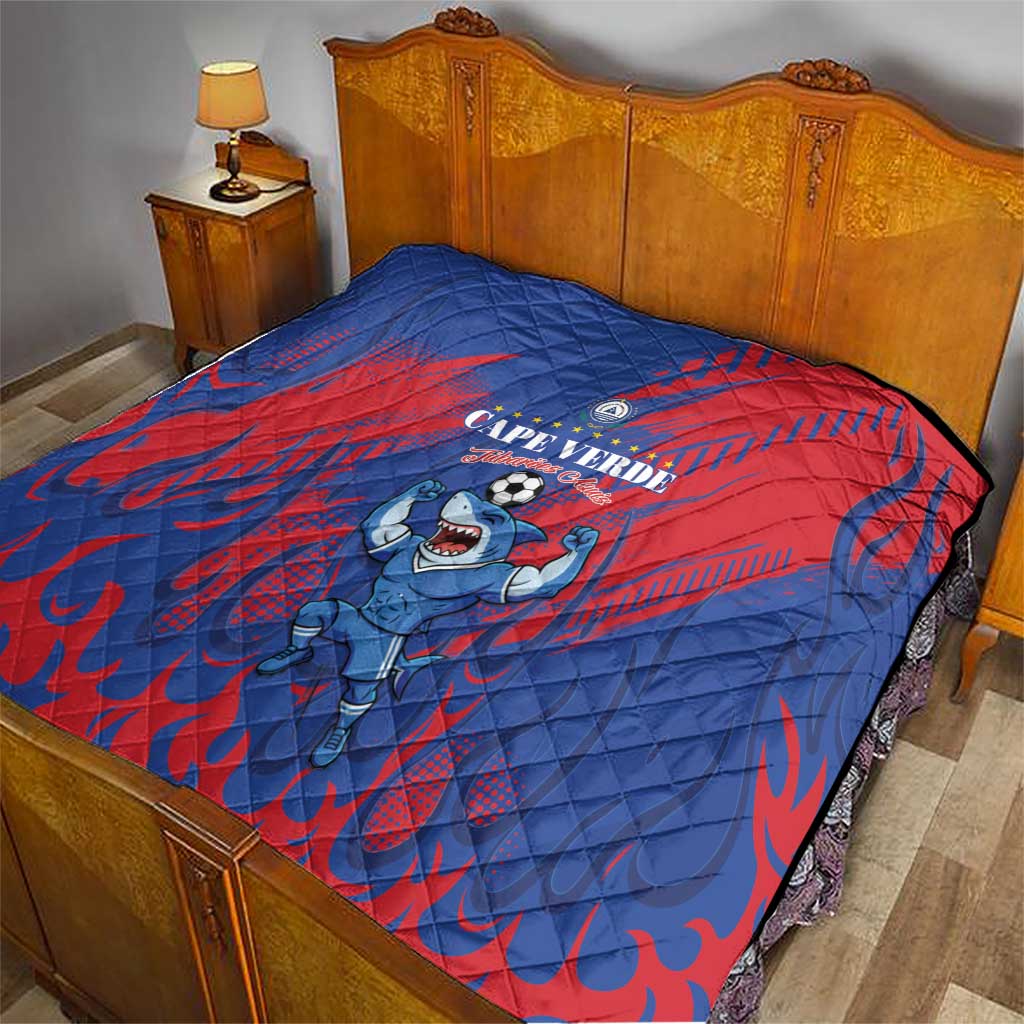 Cape Verde Football Quilt One Team One Victory LT15