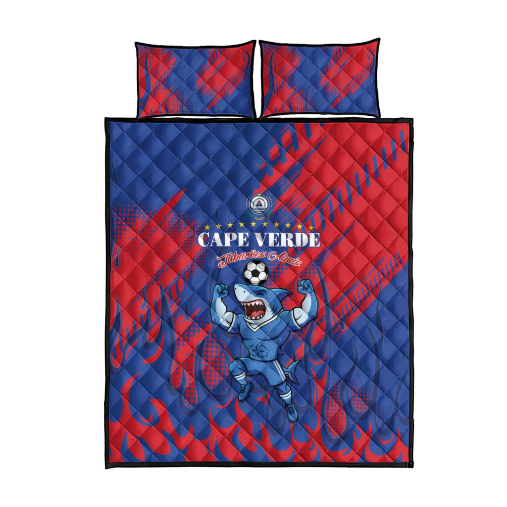 Cape Verde Football Quilt Bed Set One Team One Victory LT15