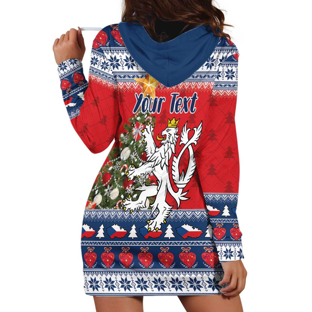 Czech Republic Christmas Personalized Hoodie Dress Vesele Vanoce LT18