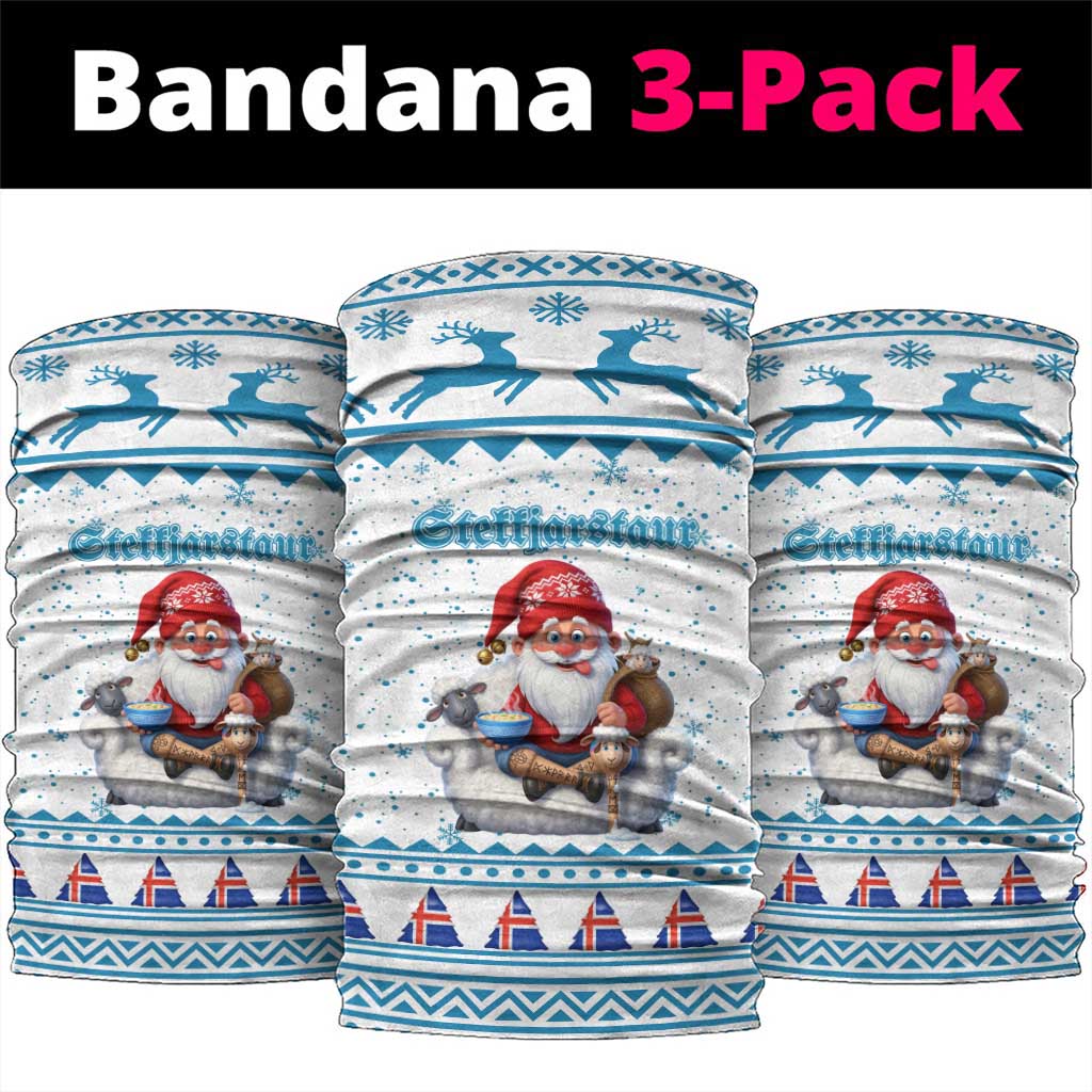 Iceland Christmas Neck Gaiter Stekkjastaur Sheep-Cote-Clod LT19