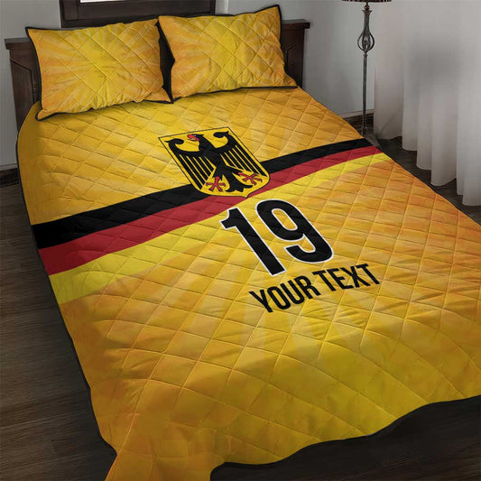 Custom Germany Heritage Eagle Quilt Bed Set German Eagle with Flag Design LT19