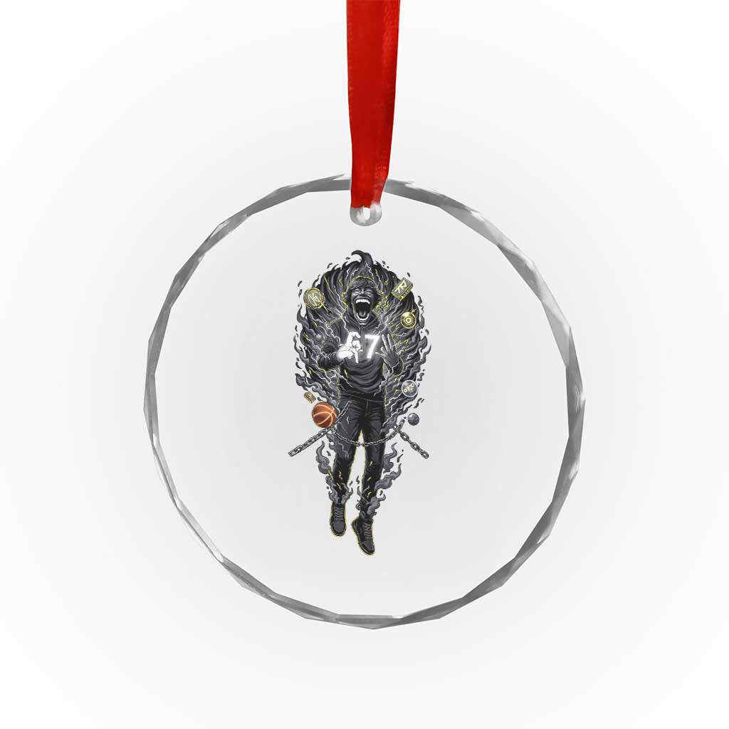 Mason 67 Energy Overload Crystal Glass Ornament Six Seven Meme Lightning Horror Devil Edit TS02